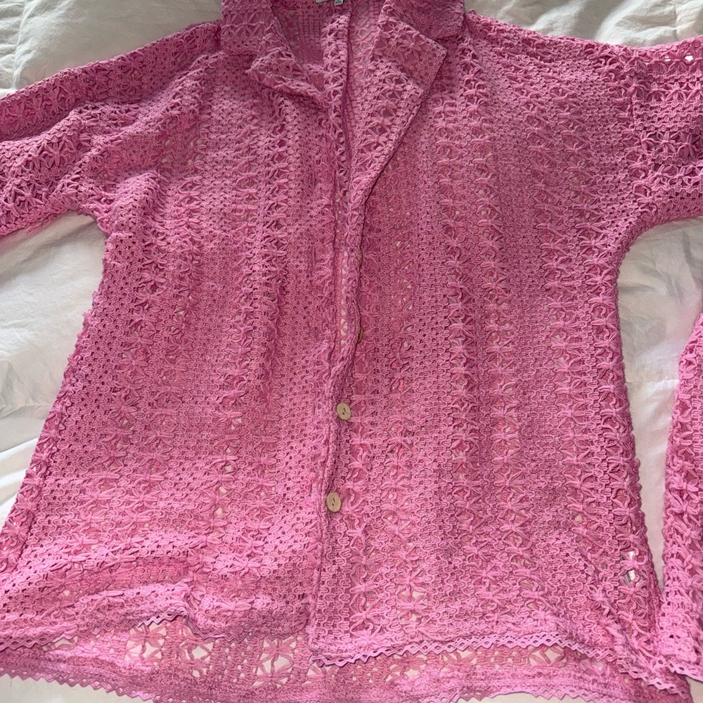 Pink Crochet set - Picture 3 of 4
